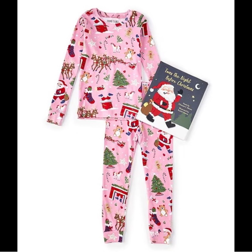 Books To Bed - pajama and book set